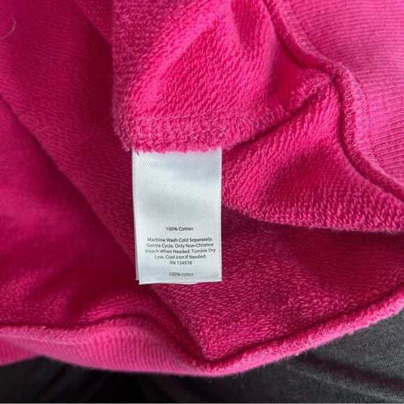 Vineyard Vines Hot Pink Whale Print Quarter-Zip Pullover Sz Small - Picture 5 of 9